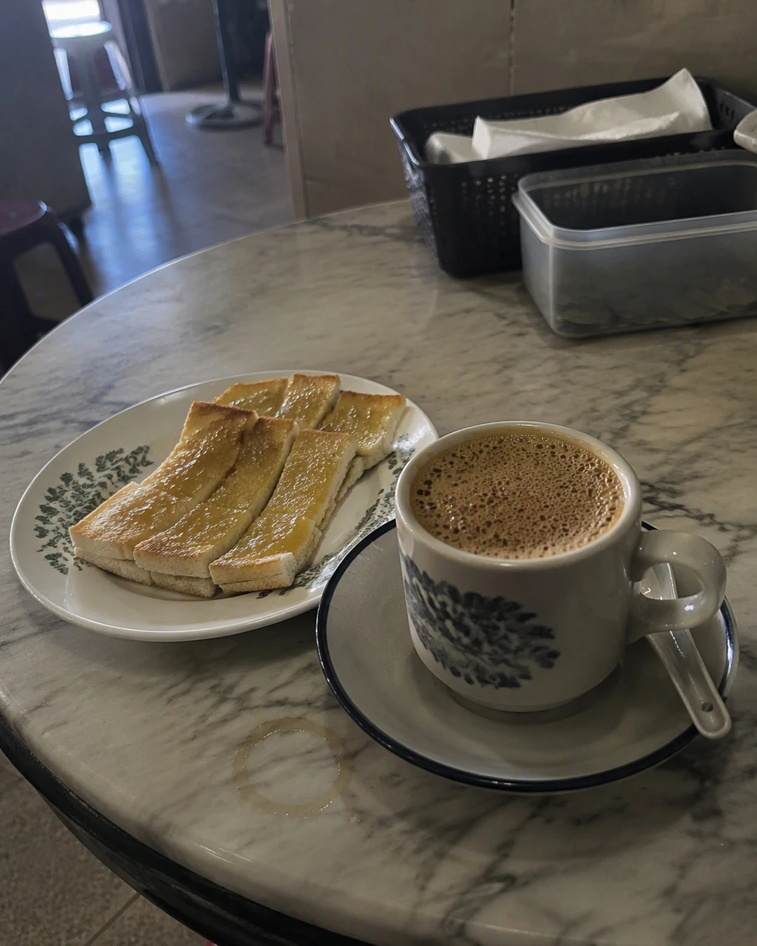 The owner's phone photo